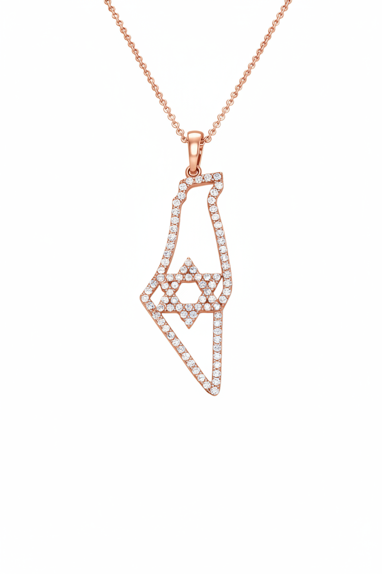 תליון זהב רוז