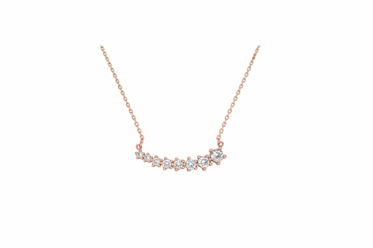 תליון רוז גולד אמיתי